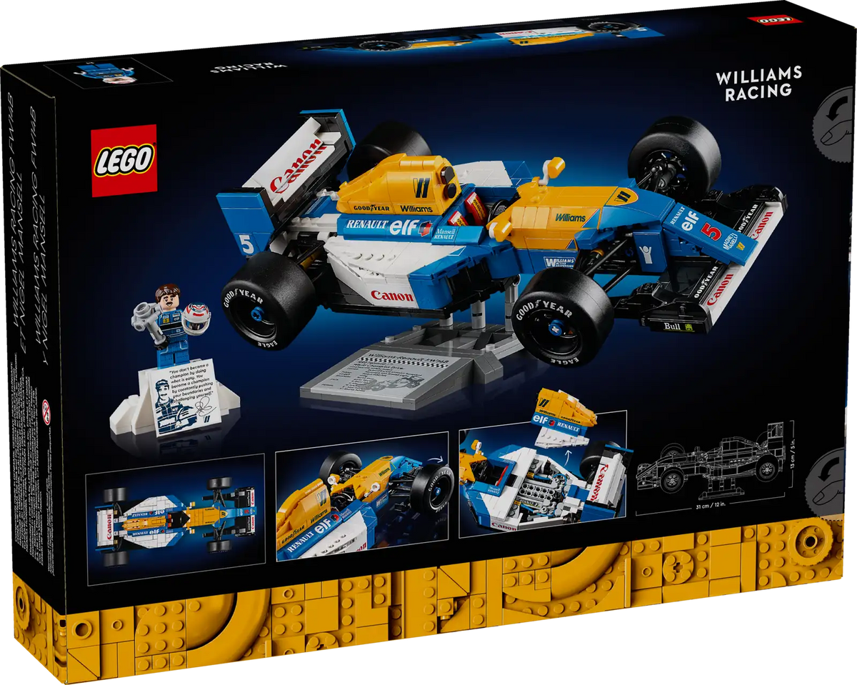 LEGO Icons Williams Racing FW14B & Nigel Mansell Set (10353)