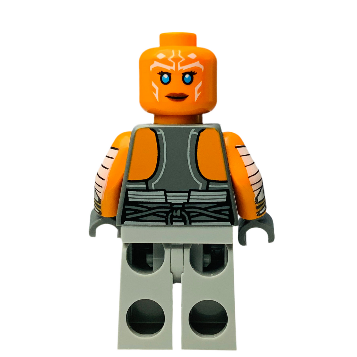 Ahsoka Tano (Adult) - Printed Arms, Light Bluish Gray Legs, sw1354