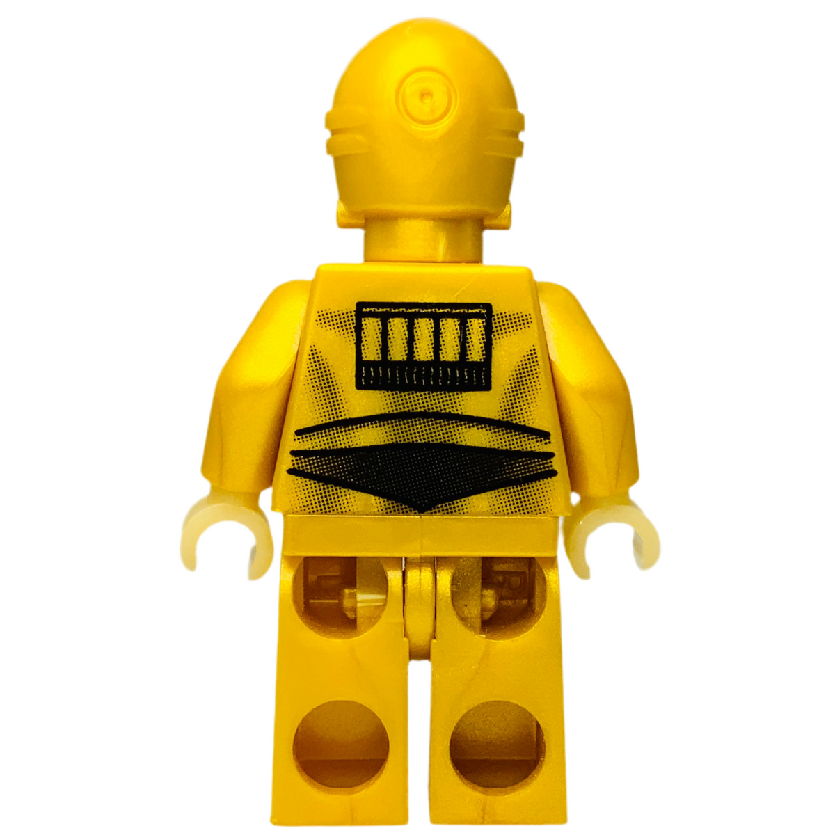 C-3PO, Pearl Gold with Pearl Light Gold Hands, sw0161, LEGO® Star Wars Minifigure