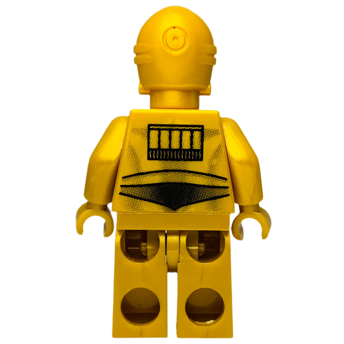 C-3PO, Pearl Gold with Pearl Gold Hands, sw0161a, LEGO® Star Wars Minifigure