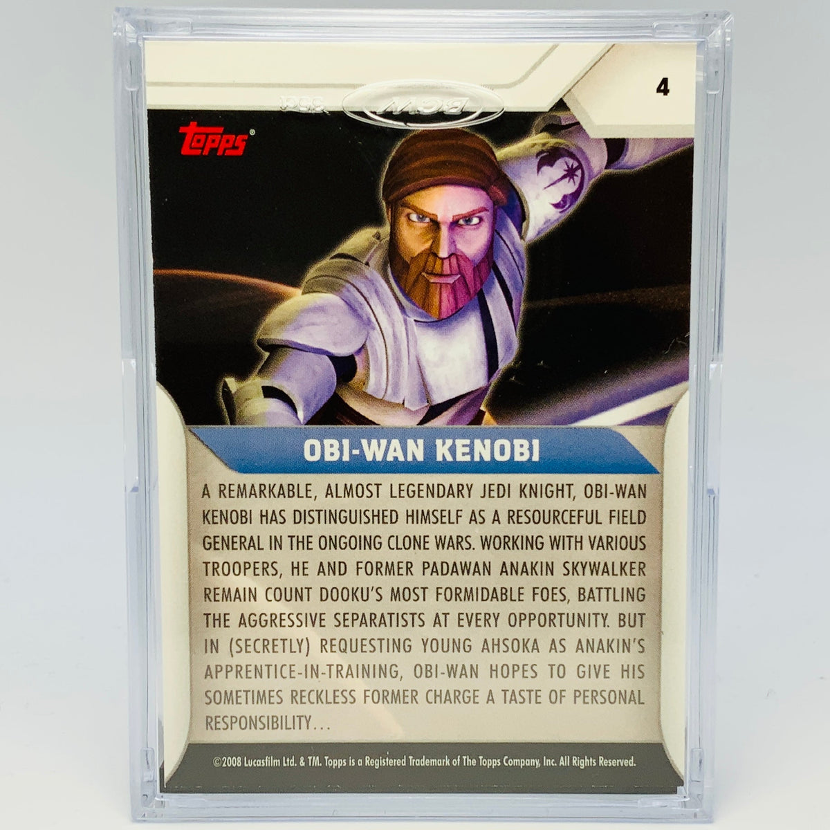 Obi-wan Kenobi with Trading Card & Collector’s Case