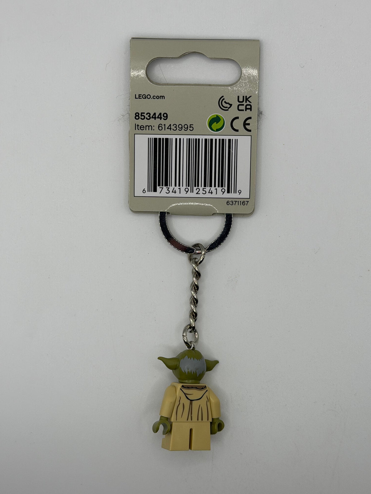 Yoda Minifigure Key Chain 853449 LEGO® Star Wars