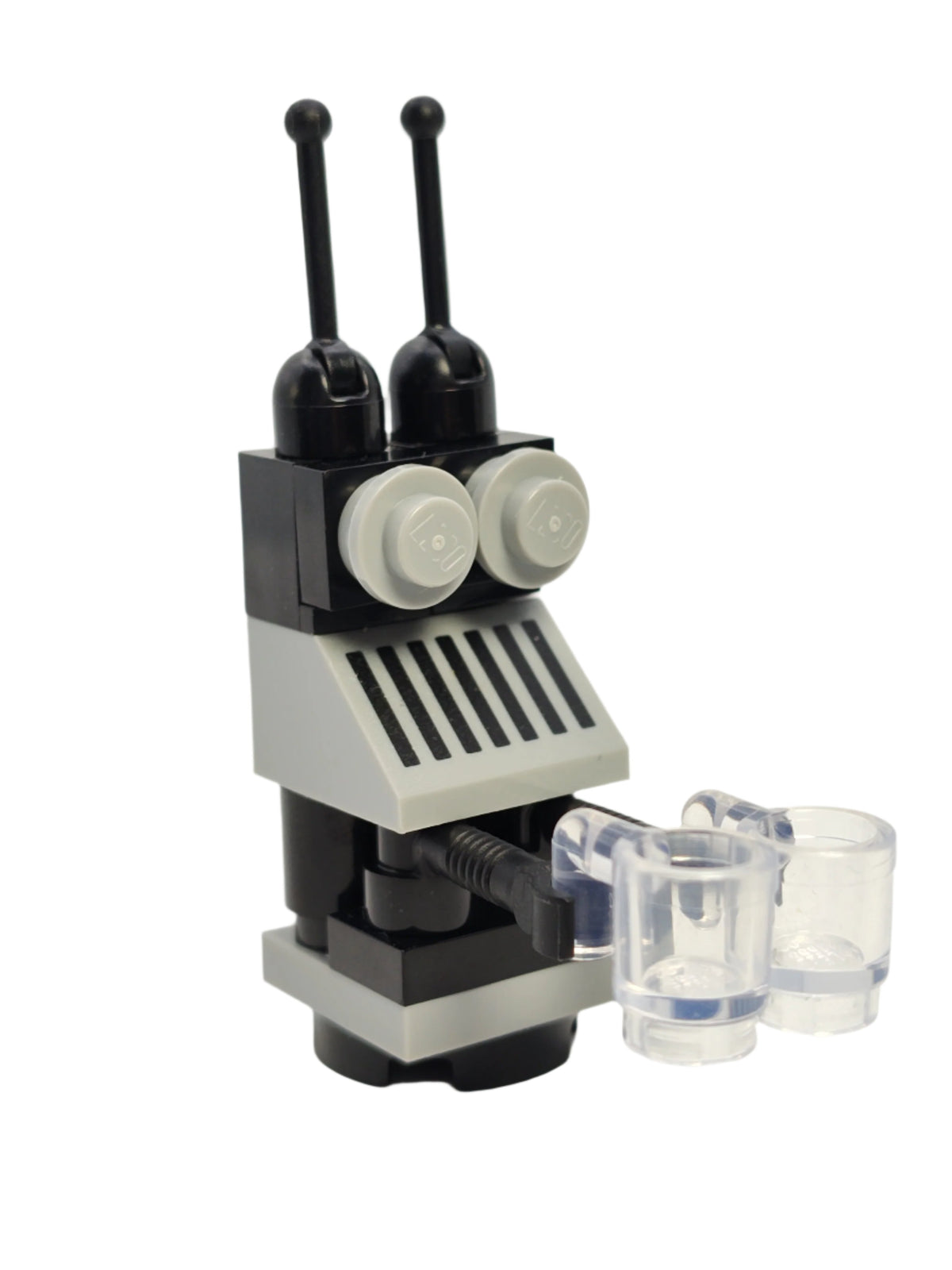 Classic Space Droid - Light Bluish Gray and Black, sp133