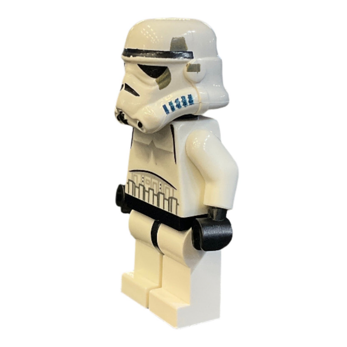 Imperial Stormtrooper Misprint- Black Head, Solid Mouth Helmet, sw0036b, LEGO® Star Wars Minifigure