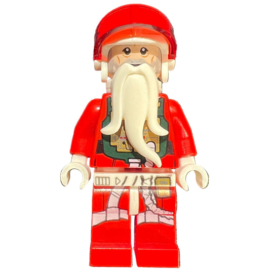 Yuletide Squadron Pilot, sw1070 - LEGO® Star Wars Minifigure