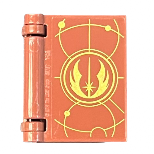 Minifigure, Utensil Star Wars Jedi Order Book, Part# (24324 + 3069 + 24093pb068)