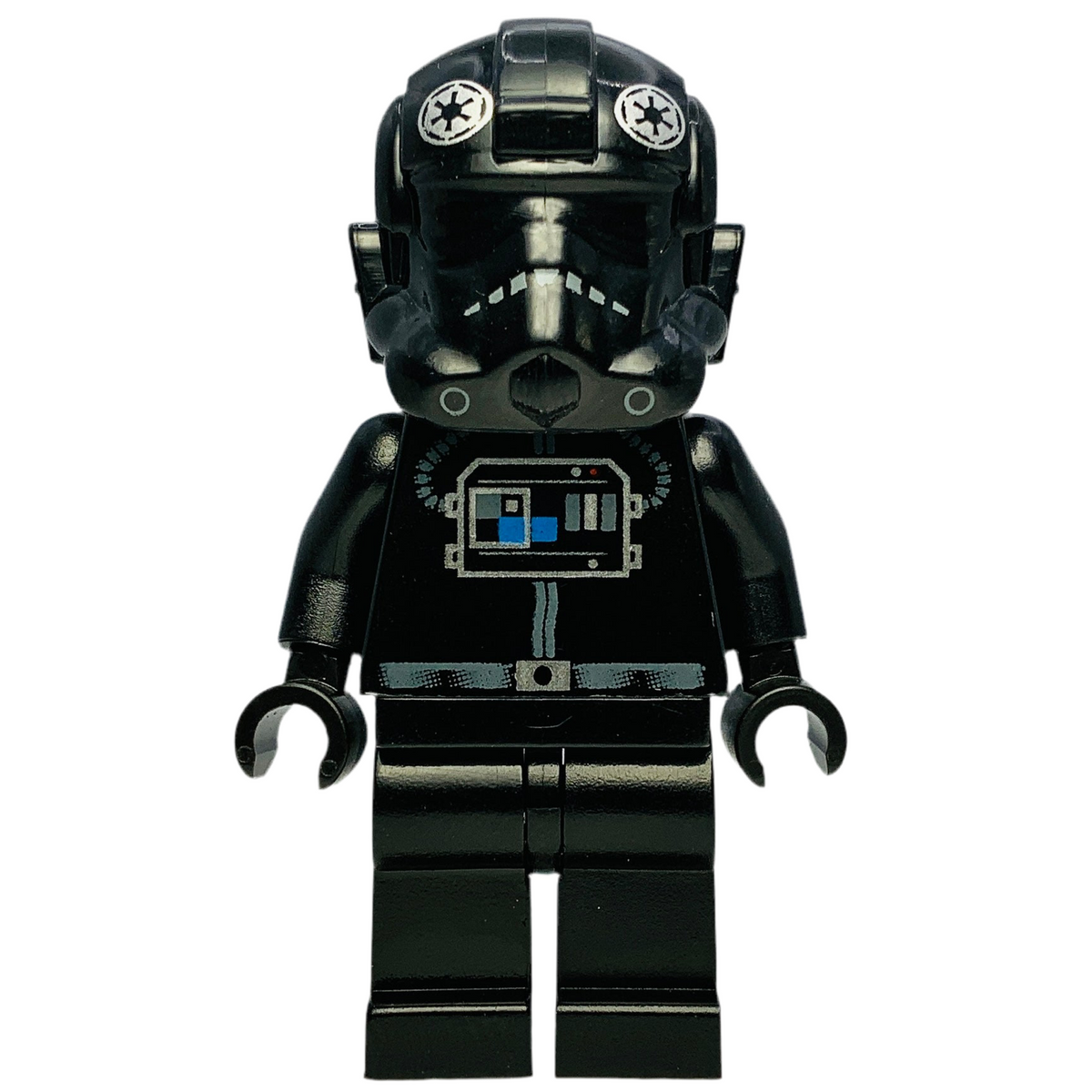 TIE Fighter/Defender Pilot, Black Head, sw0268