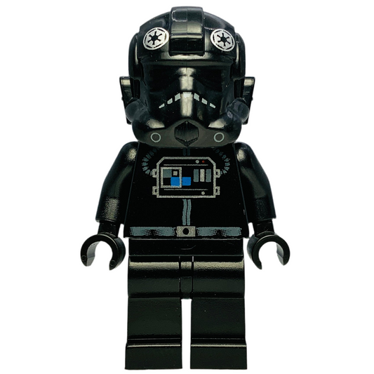 TIE Fighter/Defender Pilot, Black Head, sw0268