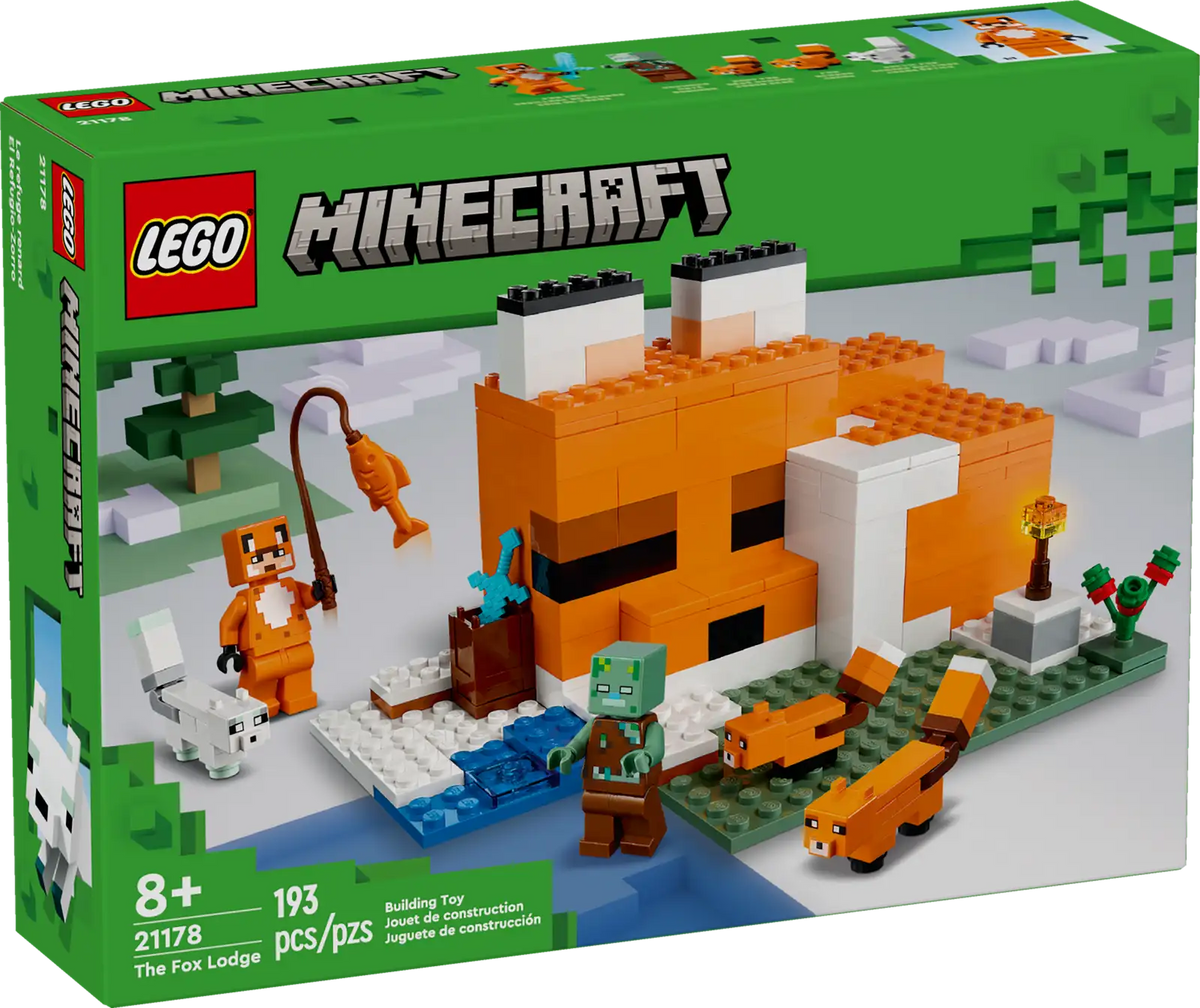 LEGO Minecraft The Fox Lodge Set (21178)