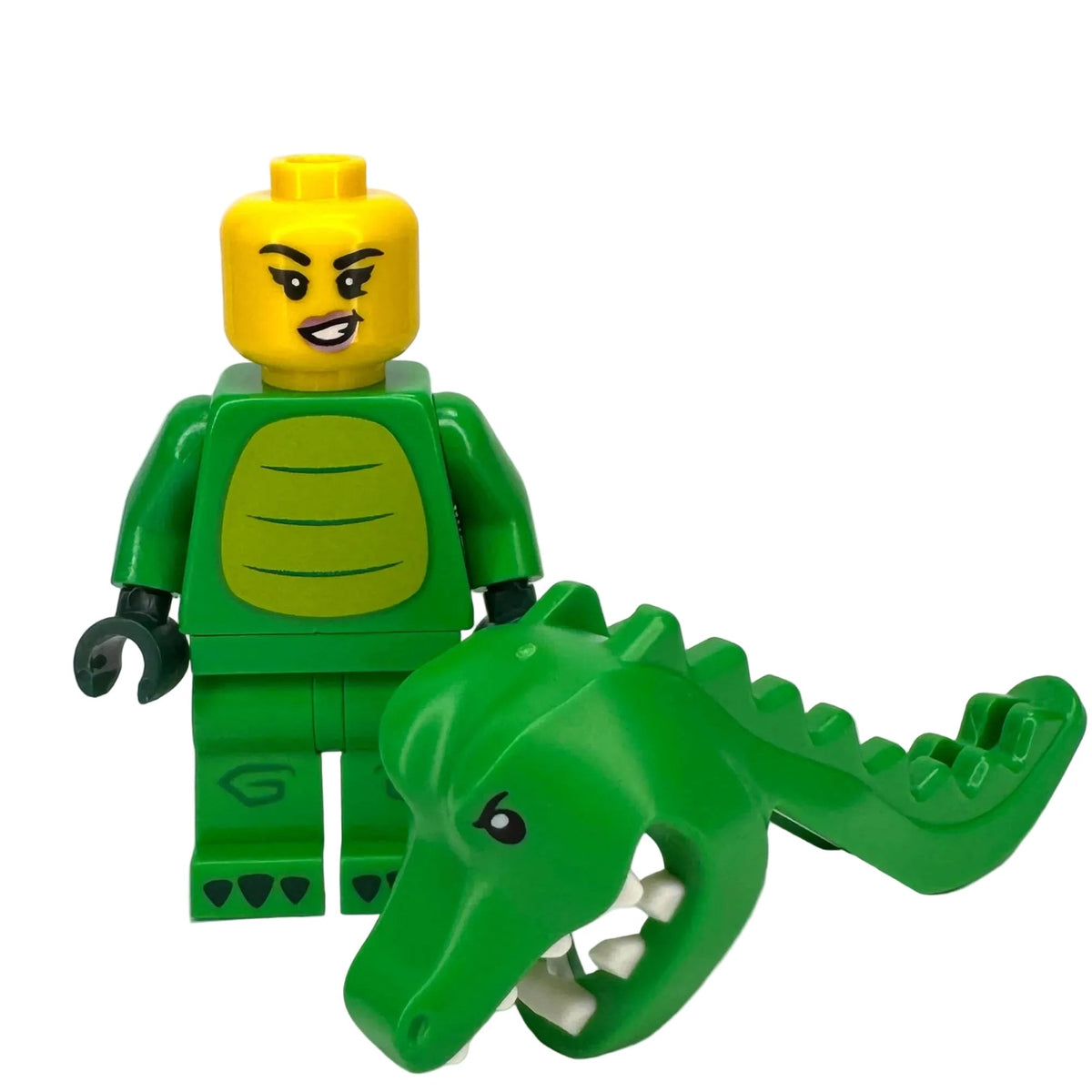 Crocodile Costume Fan, col28-8 - LEGO® CMF Minifigure