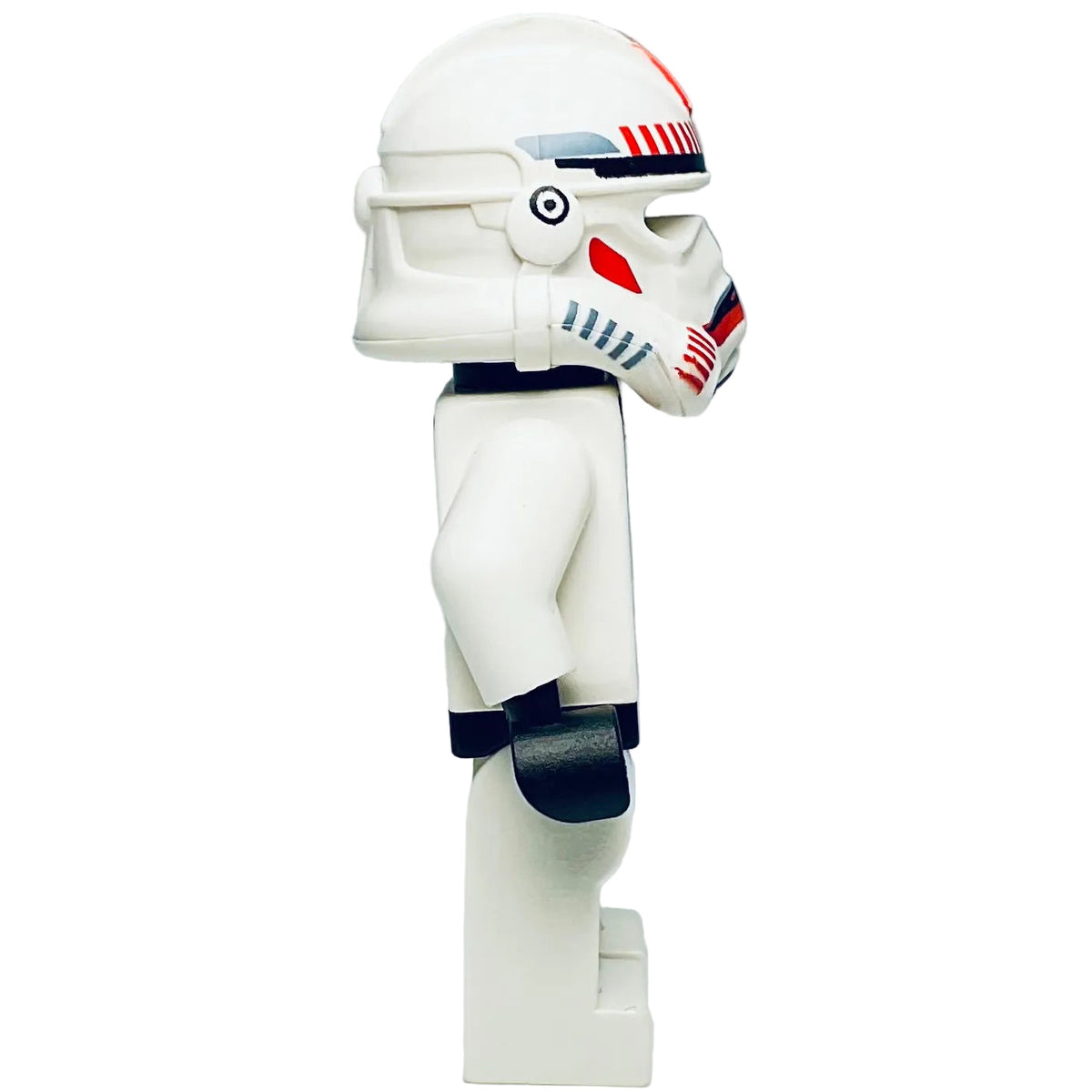 MISPRINT Clone Shock Trooper, Coruscant Guard (Phase 2) - Black Head , sw0091, LEGO® Star Wars Minifigure