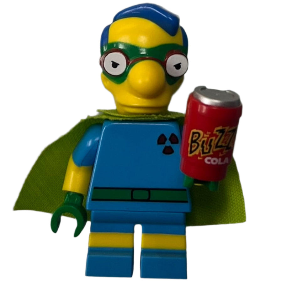 Milhouse as Fallout Boy, colsim2-6 - LEGO® The Simpsons Minifigure