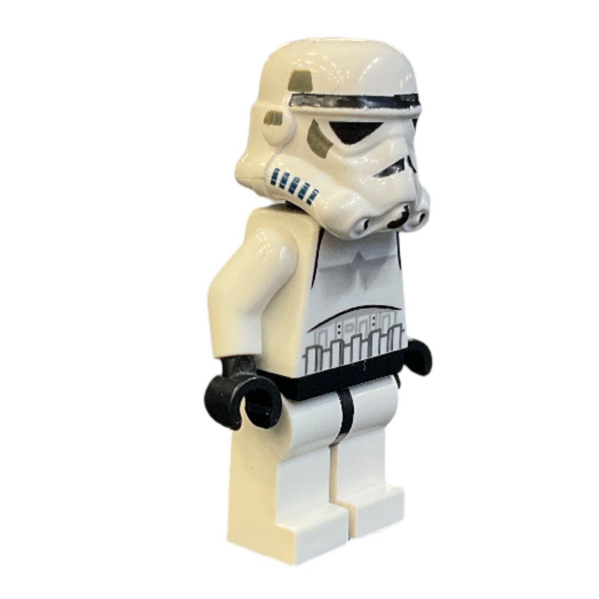 Imperial Stormtrooper Misprint- Black Head, Solid Mouth Helmet, sw0036b, LEGO® Star Wars Minifigure
