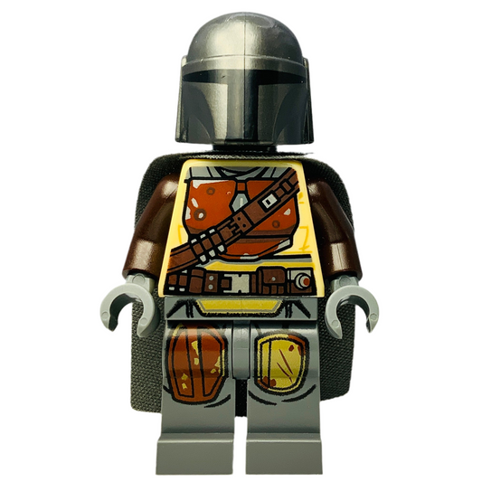 Din Djarin - Brown Durasteel Armor, sw1057, LEGO® Star Wars Minifigure