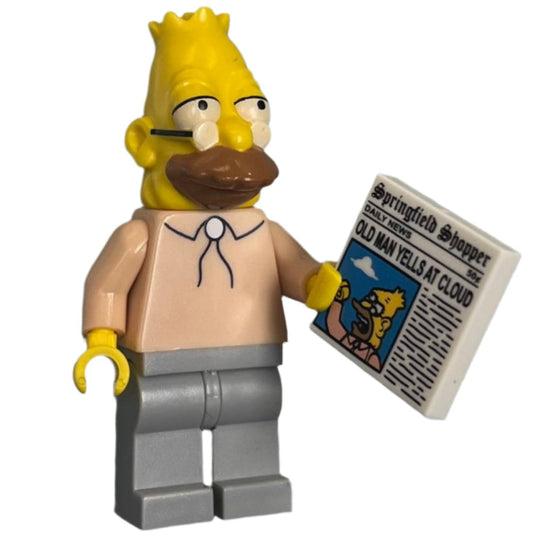 Grandpa Simpson, colsim-6 - LEGO® The Simpsons Minifigure