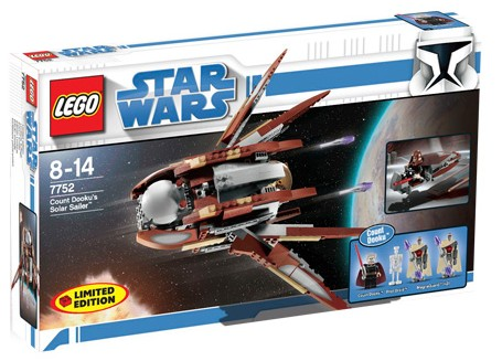 LEGO Star Wars Count Dooku's Solar Sailer Set (7752)