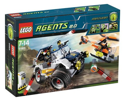 LEGO Agents 4-Wheeling Pursuit Set (8969)