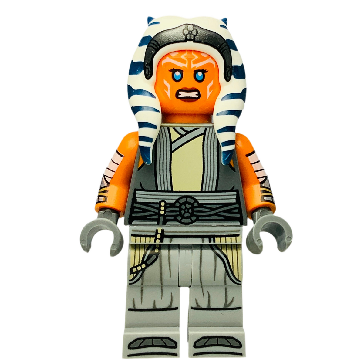 Ahsoka Tano (Adult) - Printed Arms, Light Bluish Gray Legs, sw1354