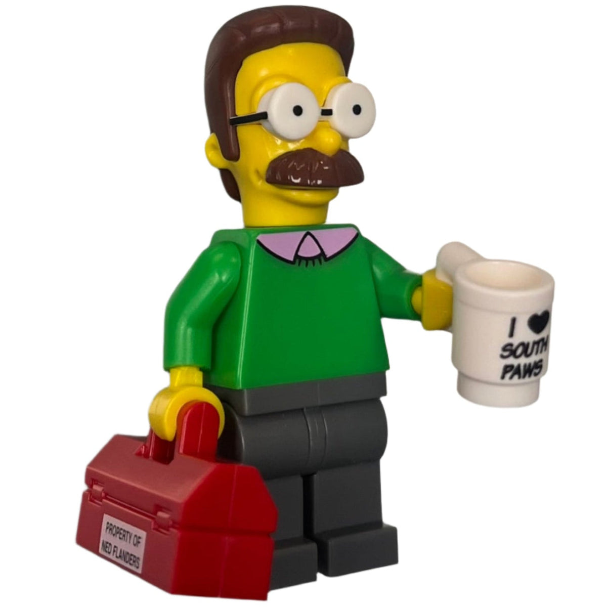 Ned Flanders, colsim-7 - LEGO® The Simpsons Minifigure