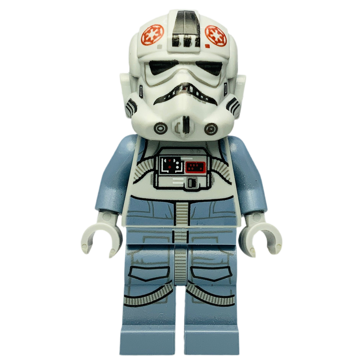 AT-AT Driver - Dark Red Imperial Logo, Cheek Lines, Frown, sw1104
