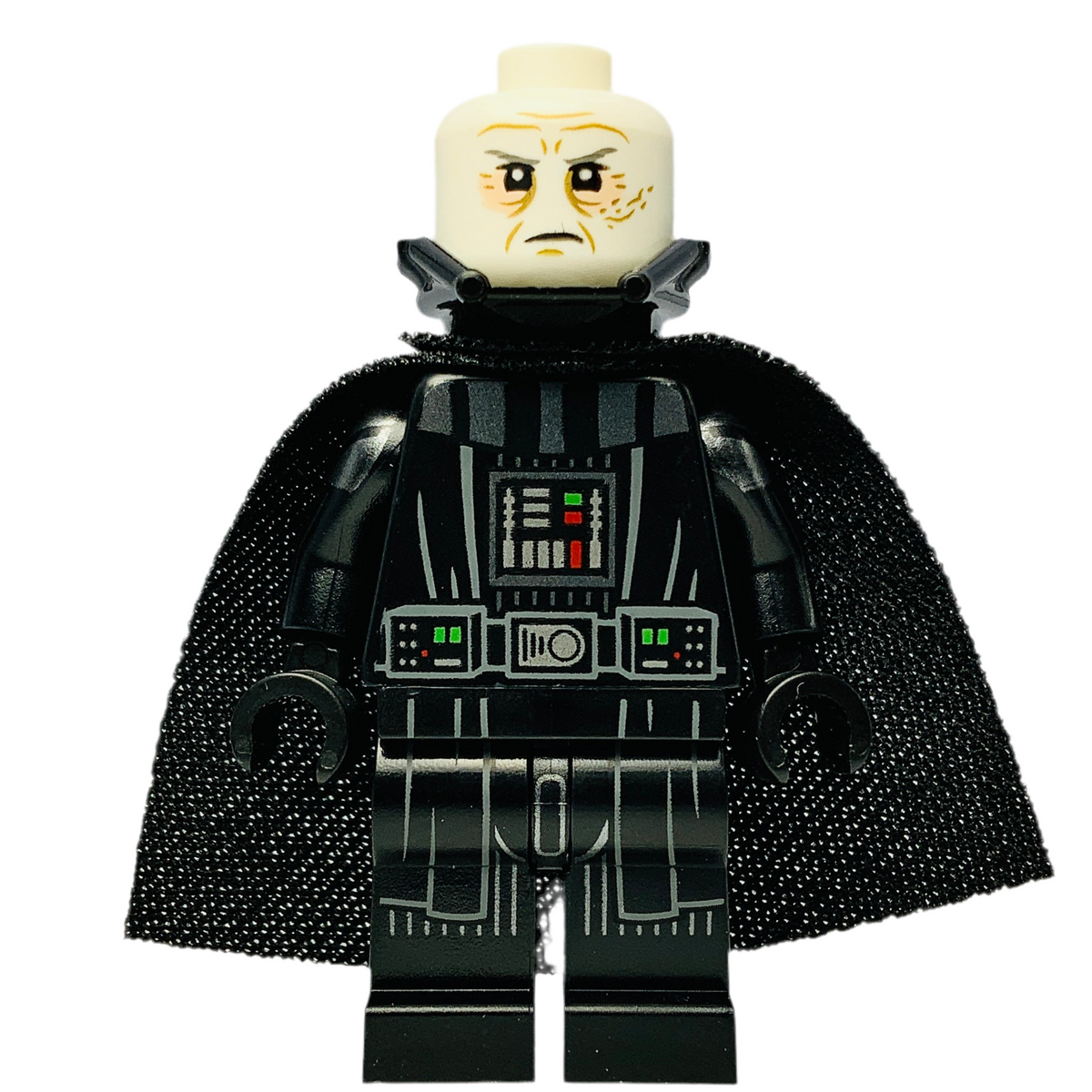 Darth Vader, Printed Arms, White Head Frown, sw1249, LEGO® Star Wars Minifigure