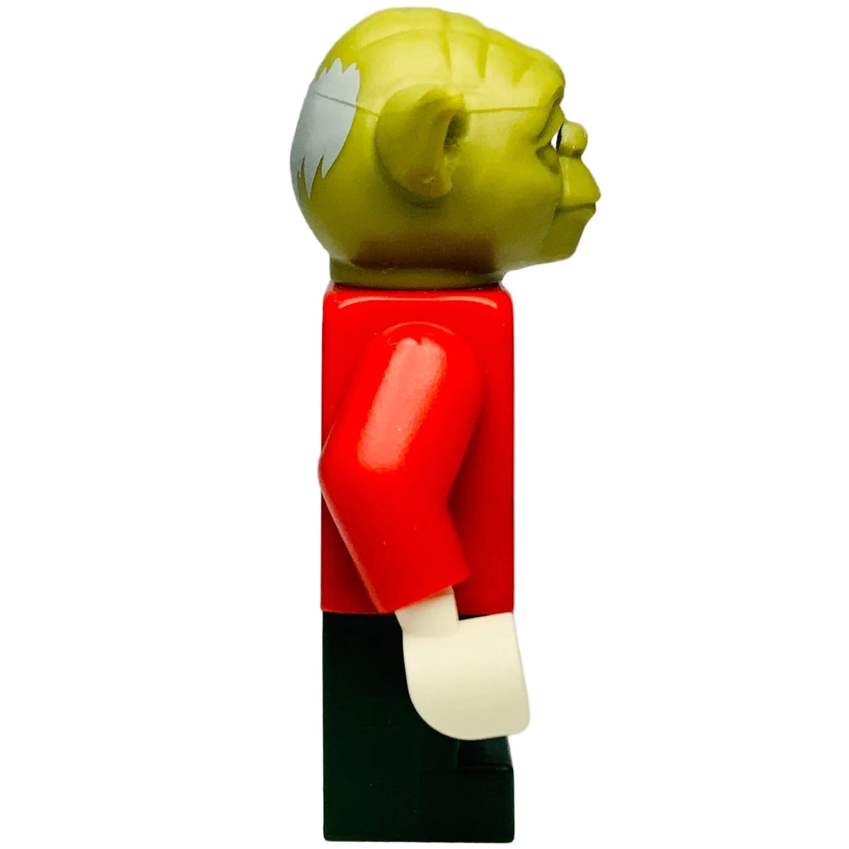 Yoda - Olive Green, Red Santa Jacket, Dark Green Short Legs, sw1071 - LEGO® Star Wars Minifigure