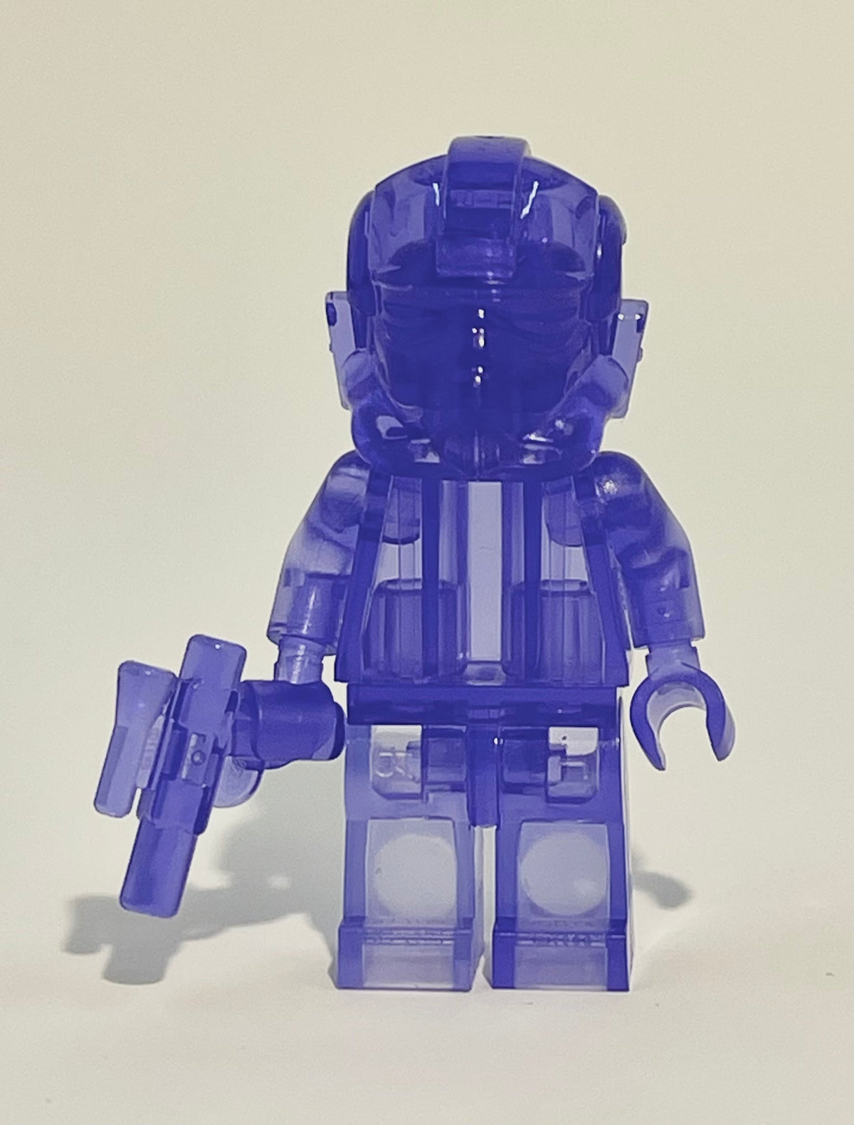 Prototype TIE Pilot Trooper with Blaster, Trans-Dark Purple