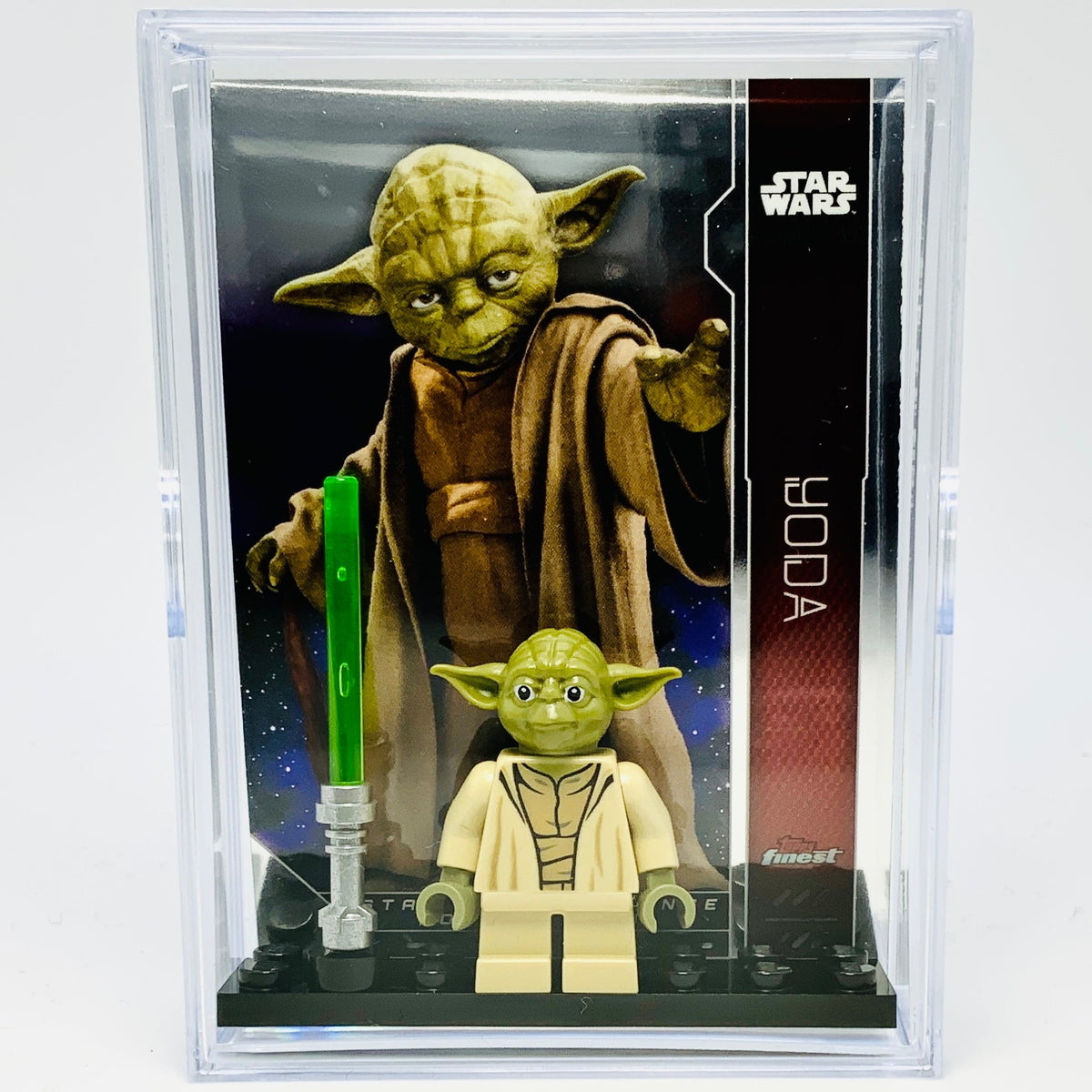 Yoda with Trading Card & Collector’s Case