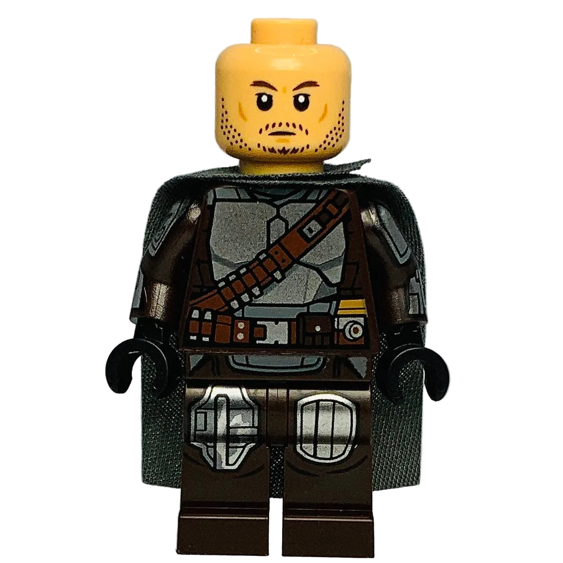 Din Djarin - Silver Beskar Armor, Cape, sw1488 - LEGO® Star Wars Minifigure