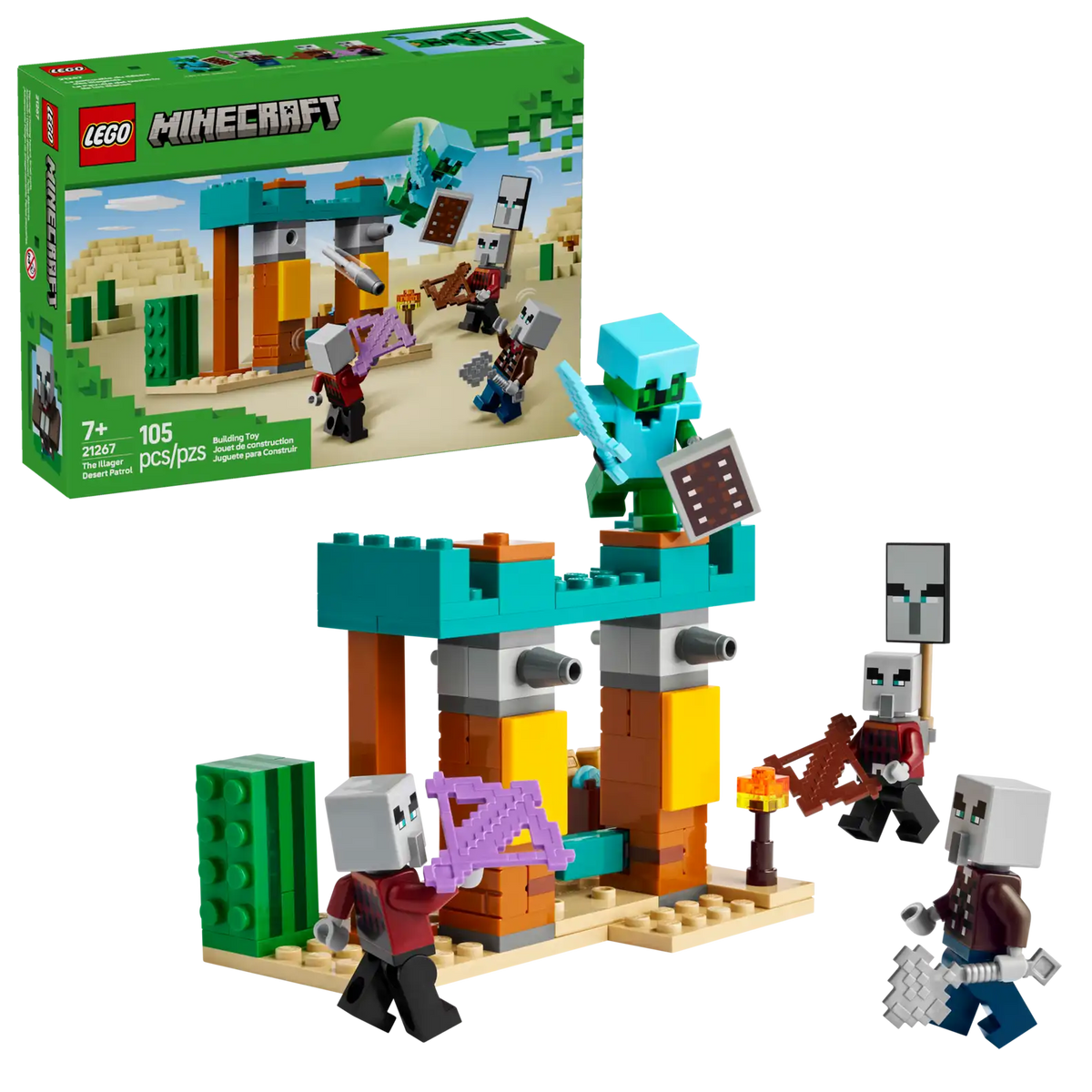 LEGO Minecraft The Illager Desert Patrol (21267)
