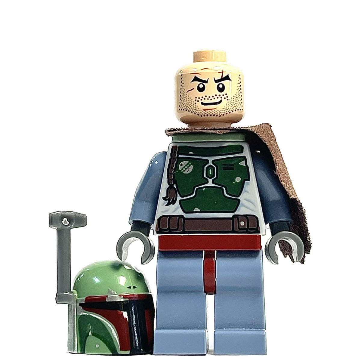 Boba Fett - Pauldron, Helmet, Jet Pack, sw0279, LEGO® Star Wars Minifigure