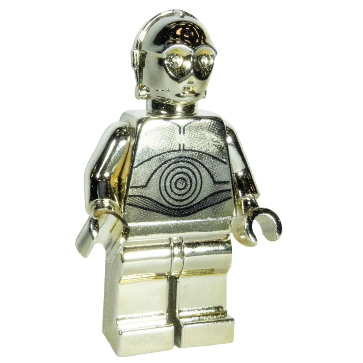 C-3PO - Chrome Gold (SW 30th Anniversary Edition), sw0158, LEGO® Star Wars Minifigure
