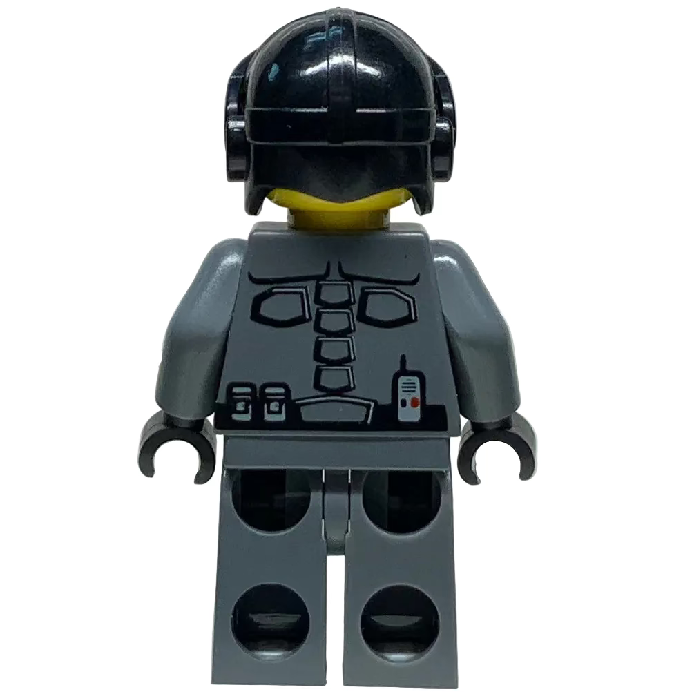 Officer 8, sp106 - LEGO® Space Police lll Minifigure