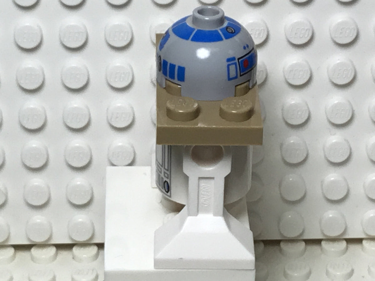 Astromech Droid, R2-D2, Serving Tray Dark Tan, sw0217a, LEGO® Star Wars Minifigure