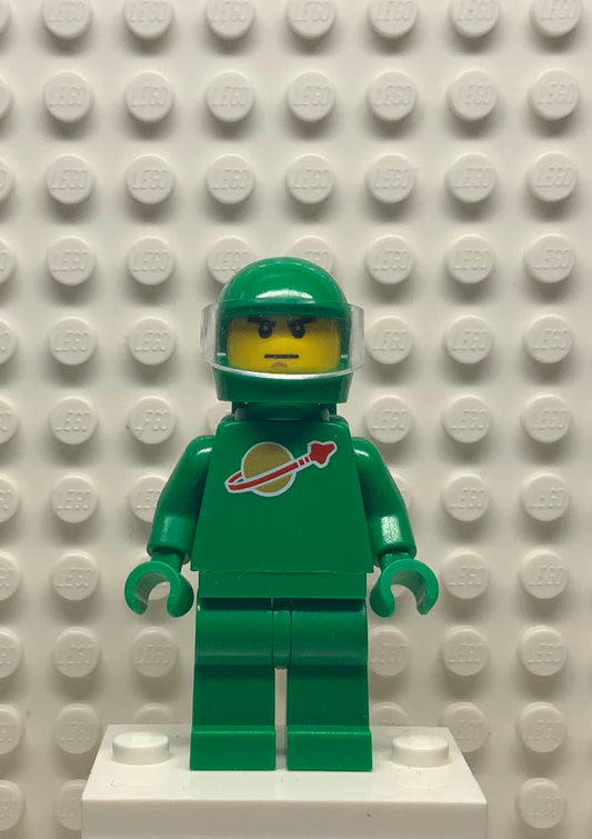 Classic Space-Green with Air Tanks and Motorcycle Helmet (Pete), idea007 - LEGO® Ideas Minifigure