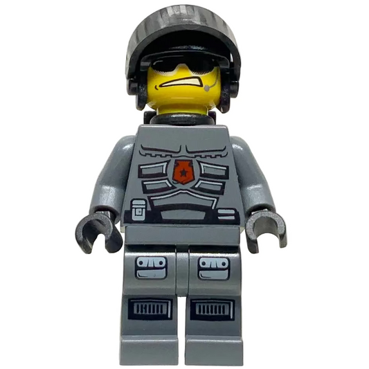 Officer 2, sp095 - LEGO® Space Police lll Minifigure