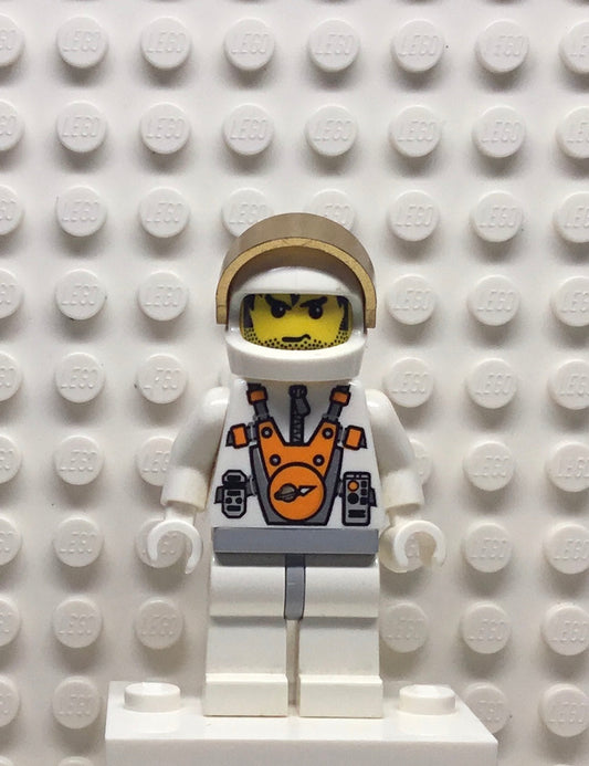Mars Mission Astronaut with Messy Hair and Stubble, mm003
