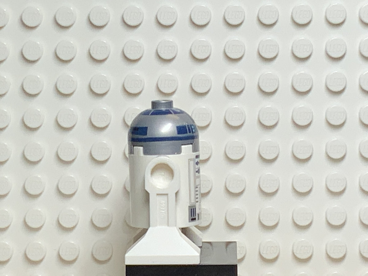 R2-D2, Flat Silver Head, Red Dots and Small Receptor, sw0527, LEGO® Star Wars Minifigure