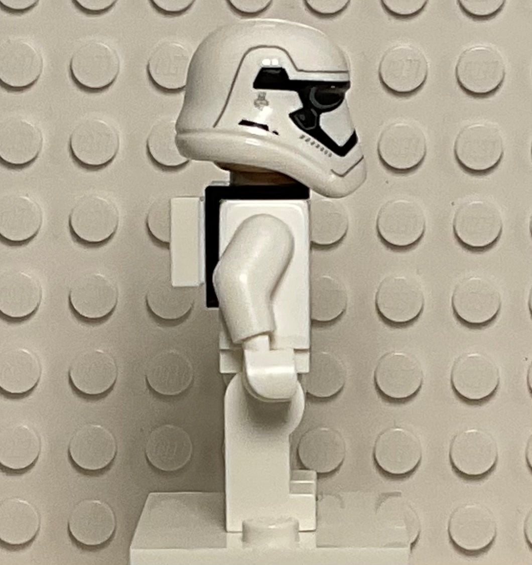 First Order Heavy Assault Stormtrooper, sw0722 (Ammo Pouch Print, Rounded Mouth Pattern, Backpack)