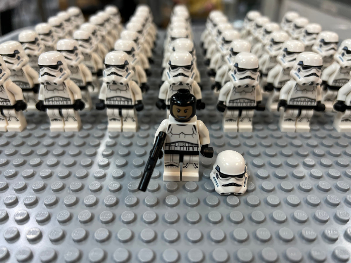 Upgraded Stormtrooper SW0585+ Balaclava Head Minifigure
