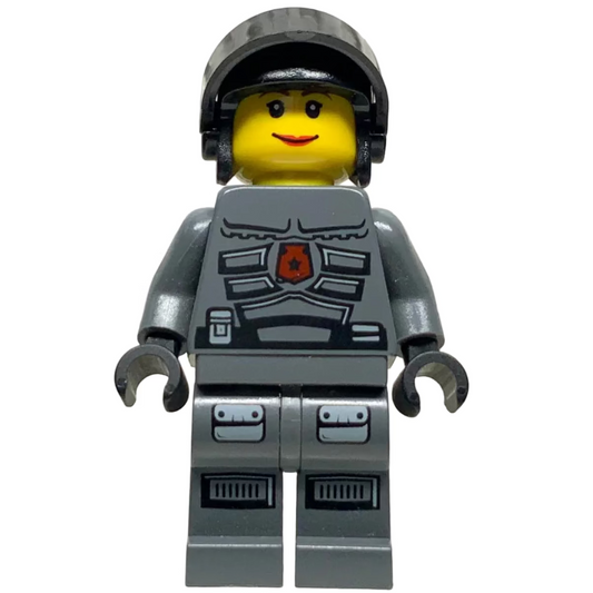 Officer 9, sp107 - LEGO® Space Police lll Minifigure