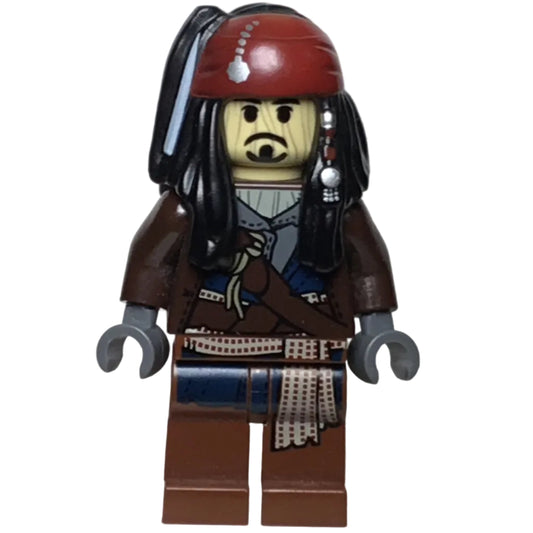 Captain Jack Sparrow Voodoo, poc029 - LEGO® POTC Minifigure
