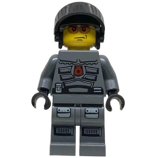 Officer 7, sp105 - LEGO® Space Police lll Minifigure