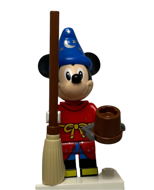 Sorcerer's Apprentice Mickey, Disney 100, coldis100-4, LEGO® Disney Minifigure