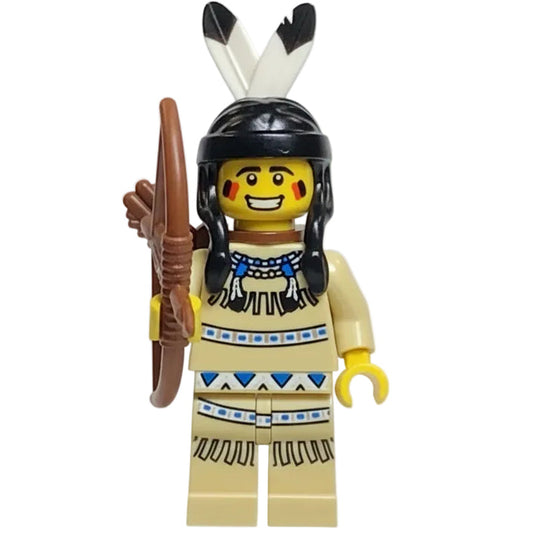 Tribal Hunter, col01-1 - LEGO® CMF Minifigure