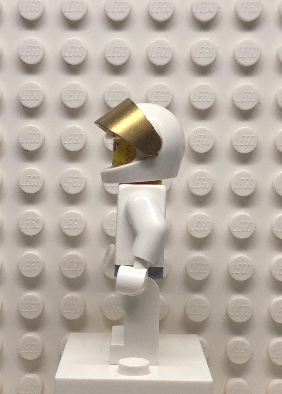 Mars Mission Astronaut with Angry Black Eyebrows and Messy Hair, mm009