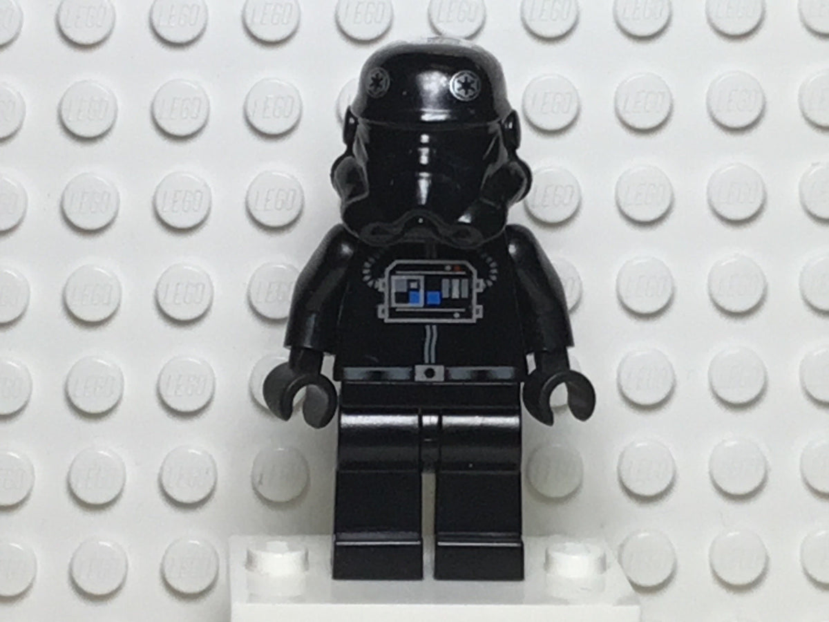 TIE Fighter Pilot, Reddish Brown Head, sw0035a - LEGO® Star Wars Minifigure