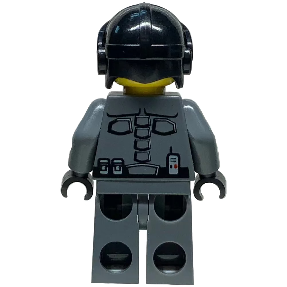 Officer 3, sp098 - LEGO® Space Police lll Minifigure