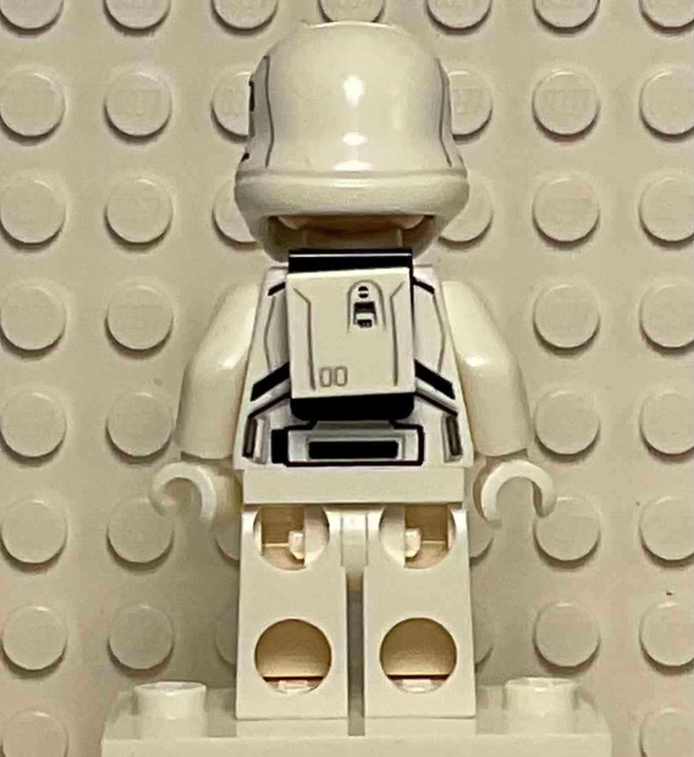First Order Heavy Assault Stormtrooper, sw0722 (Ammo Pouch Print, Rounded Mouth Pattern, Backpack)