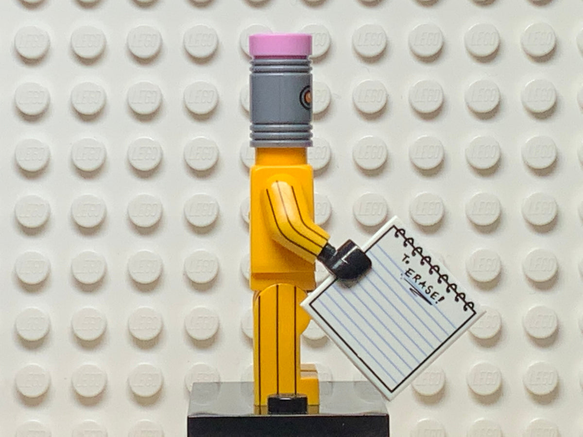 The Eraser, coltlbm-12  -LEGO® Batman Movie Minifigure